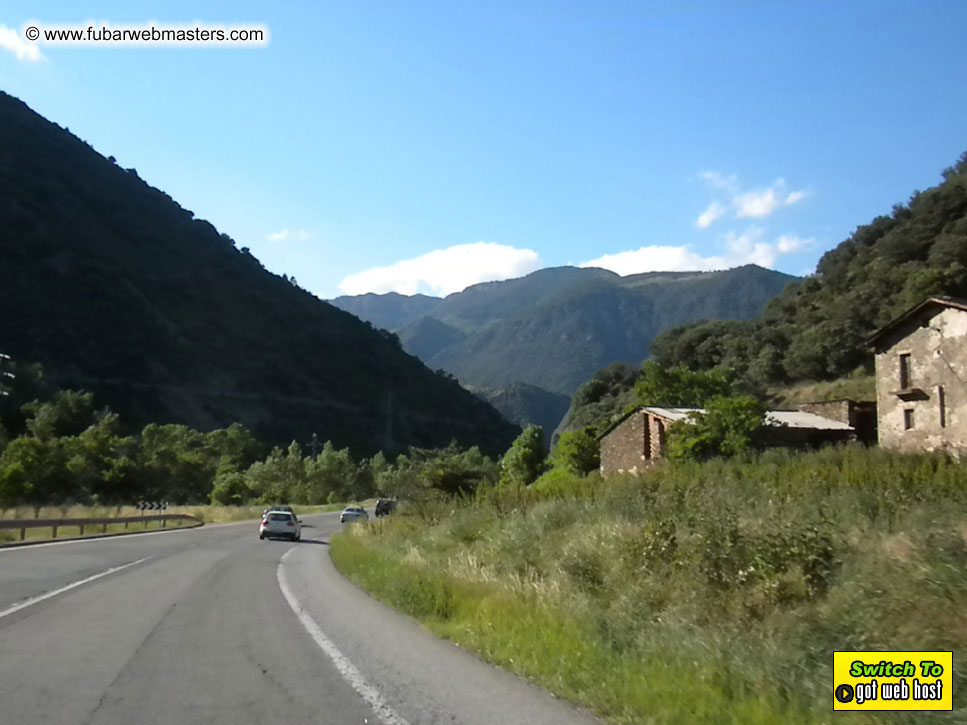 The drive to Andorra