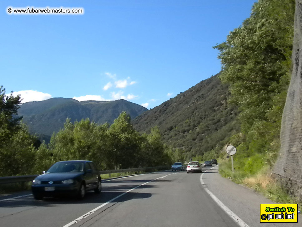 The drive to Andorra