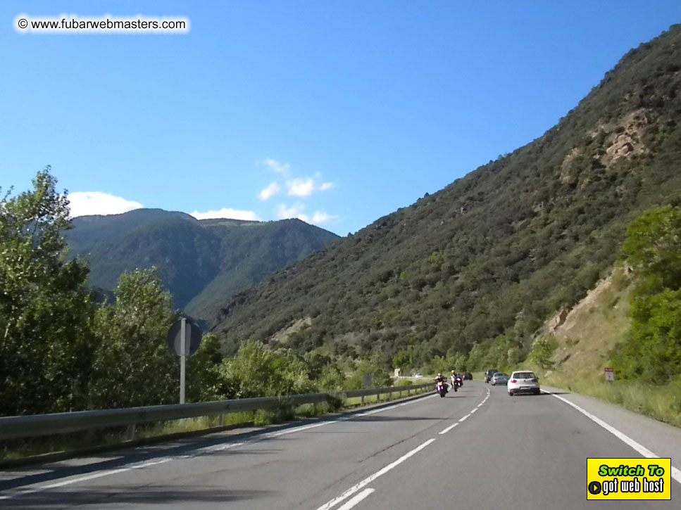 The drive to Andorra