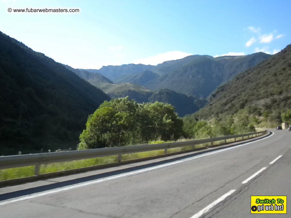 The drive to Andorra