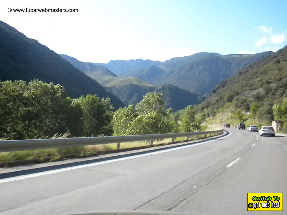 The drive to Andorra