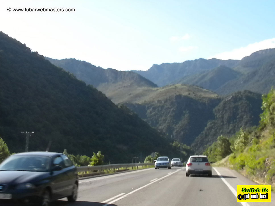 The drive to Andorra