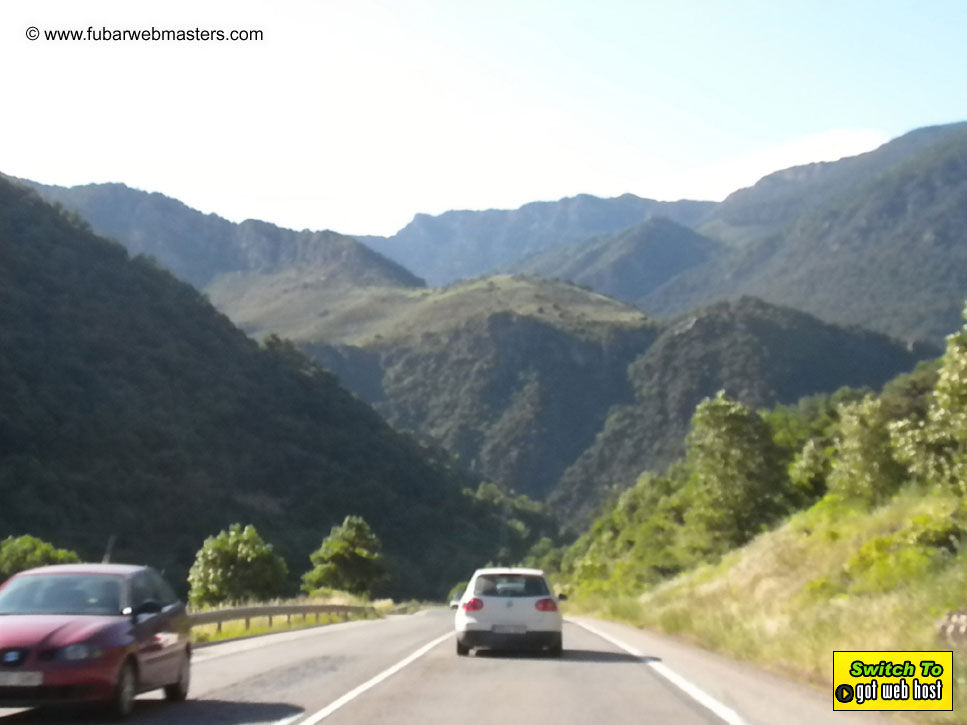 The drive to Andorra