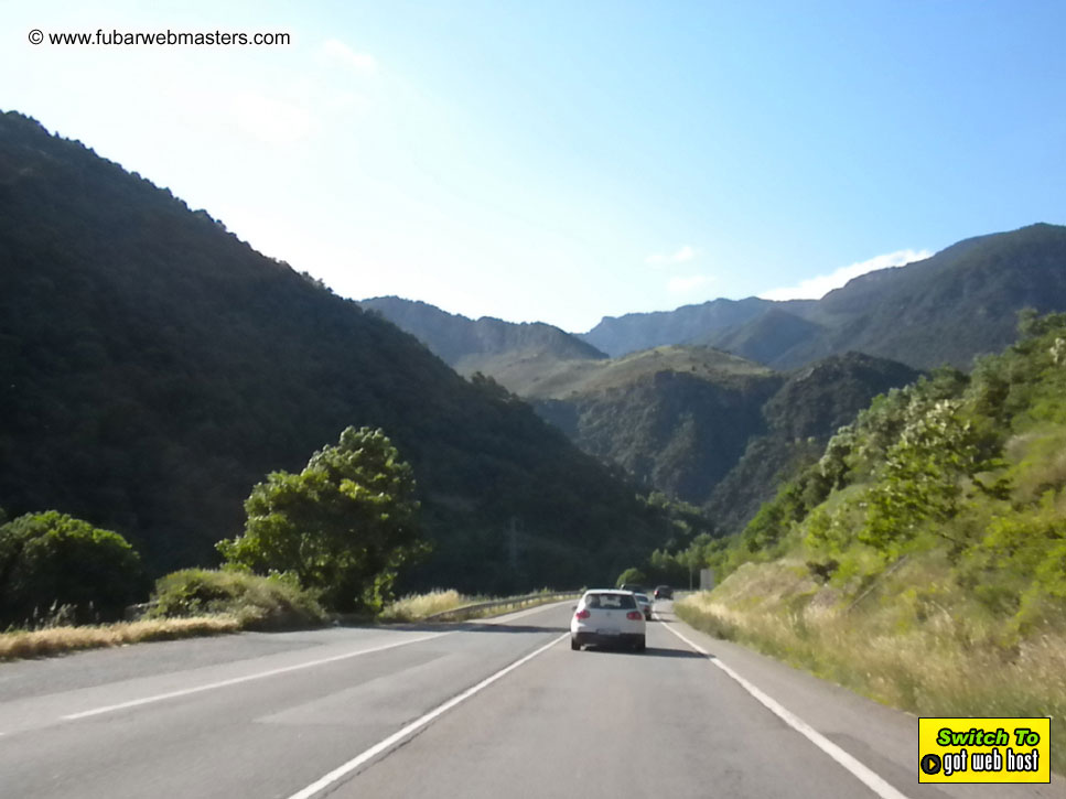 The drive to Andorra