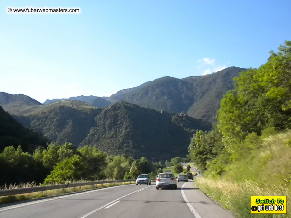 The drive to Andorra