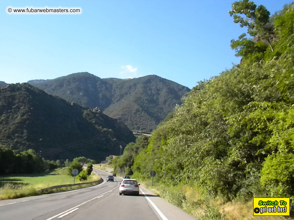 The drive to Andorra