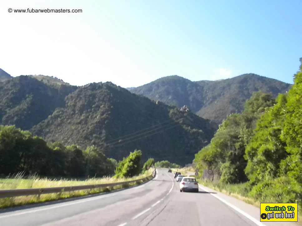 The drive to Andorra