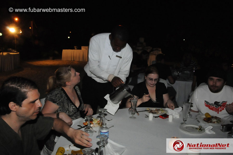 Beach Bar Dinner and Entertainment