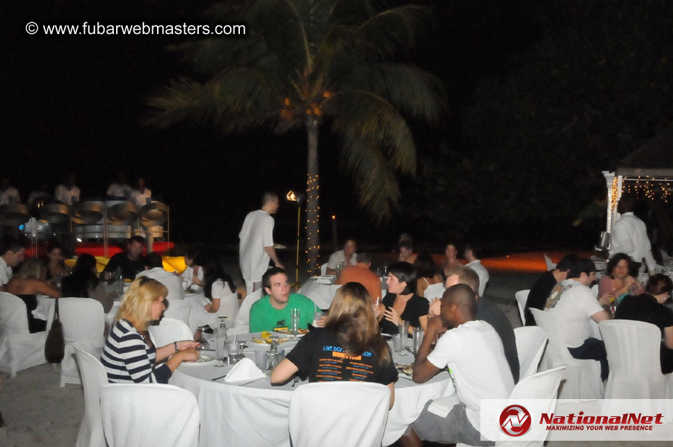 Beach Bar Dinner and Entertainment