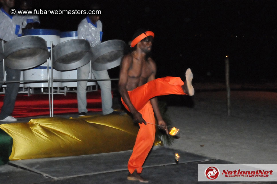 Beach Bar Dinner and Entertainment