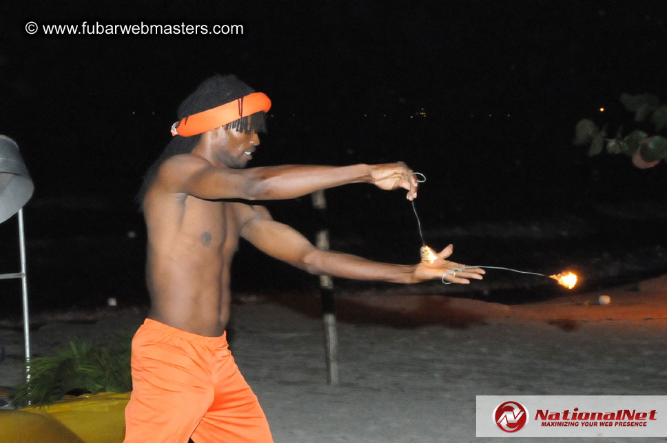 Beach Bar Dinner and Entertainment