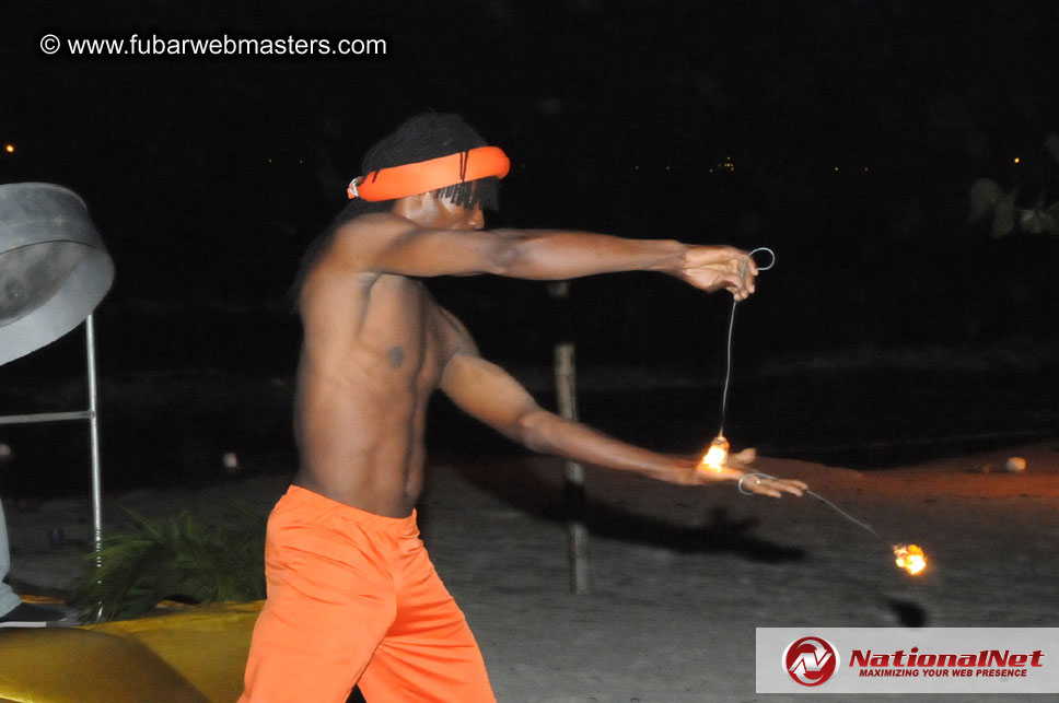 Beach Bar Dinner and Entertainment