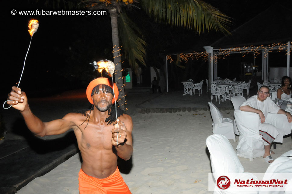 Beach Bar Dinner and Entertainment