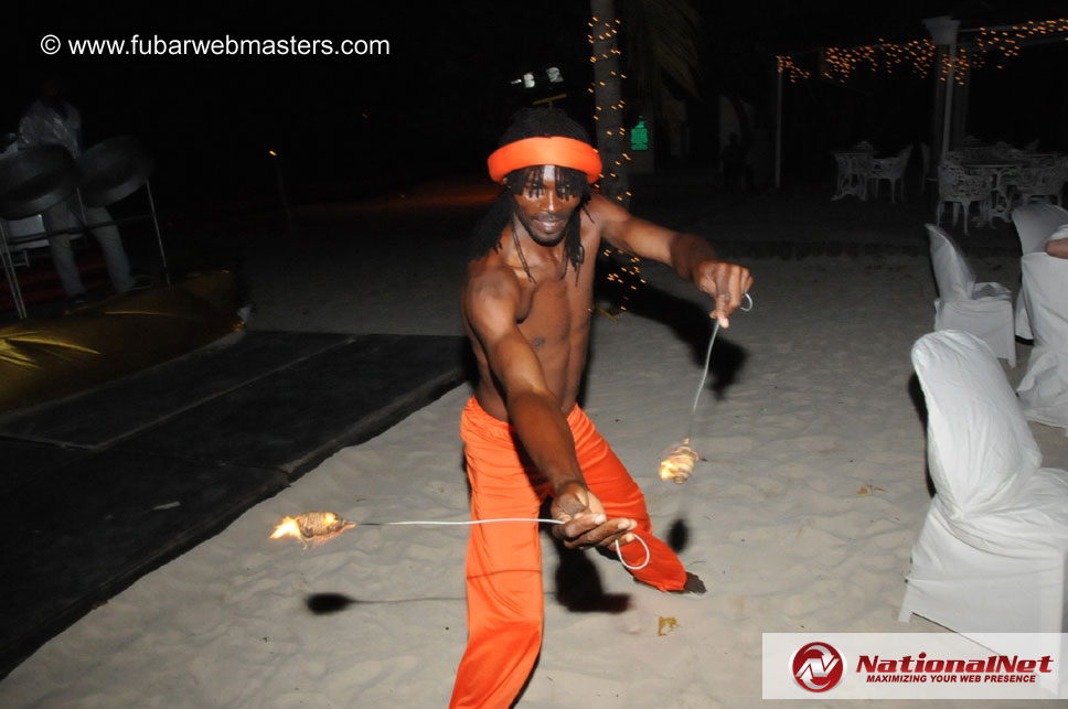 Beach Bar Dinner and Entertainment