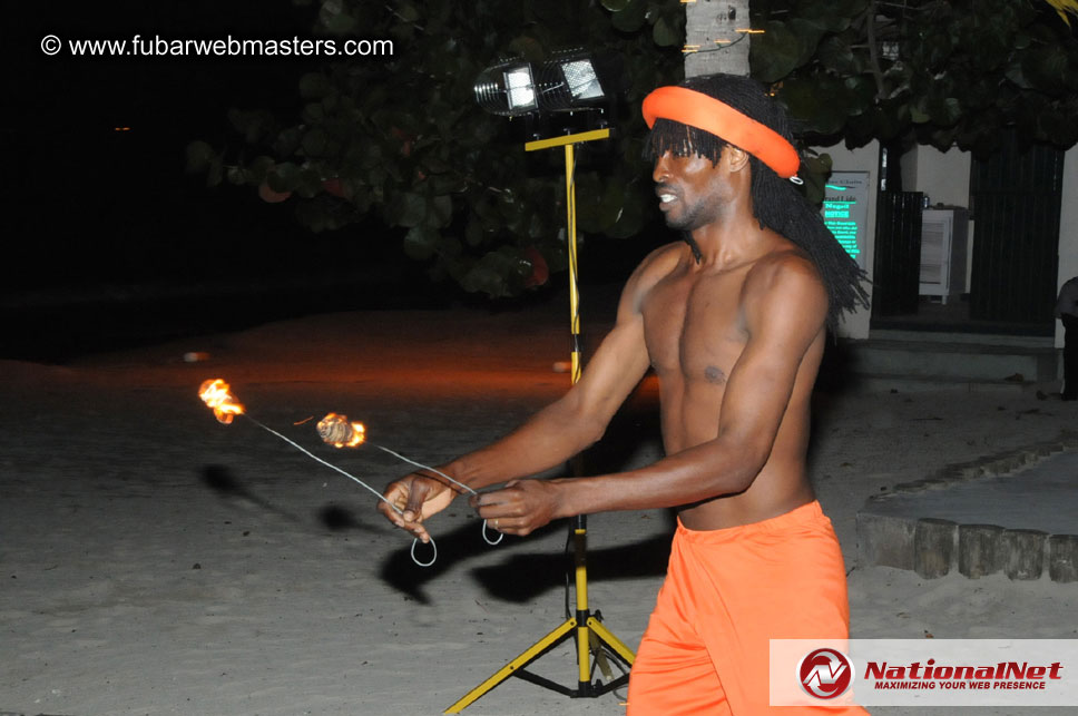 Beach Bar Dinner and Entertainment