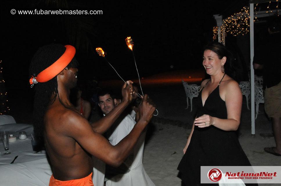 Beach Bar Dinner and Entertainment