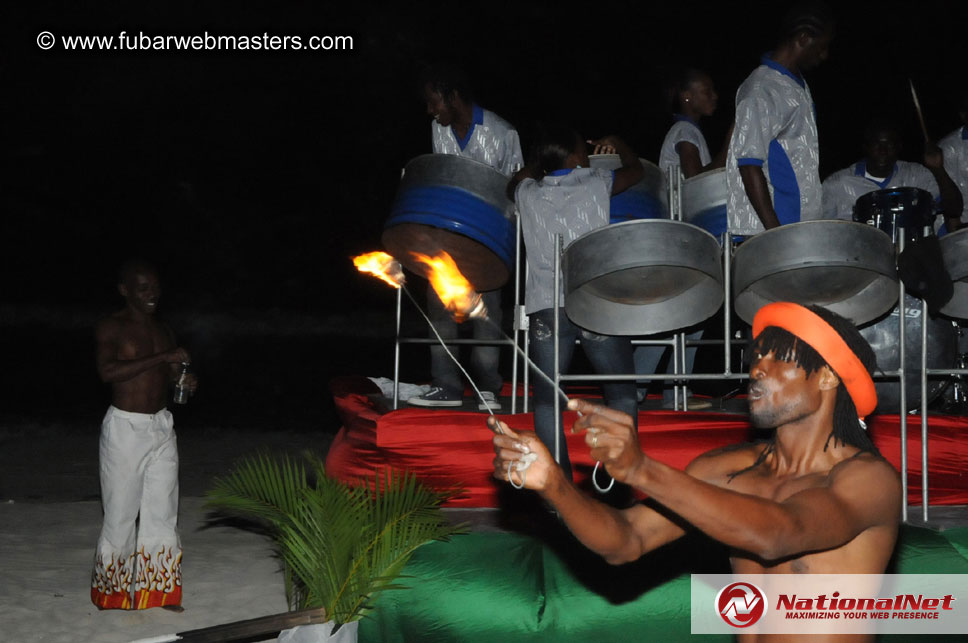 Beach Bar Dinner and Entertainment