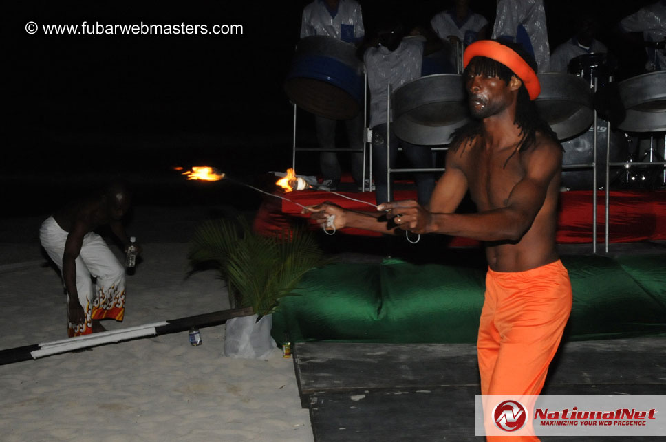 Beach Bar Dinner and Entertainment