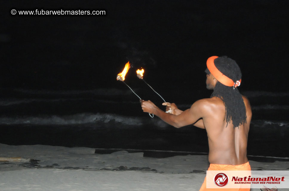 Beach Bar Dinner and Entertainment