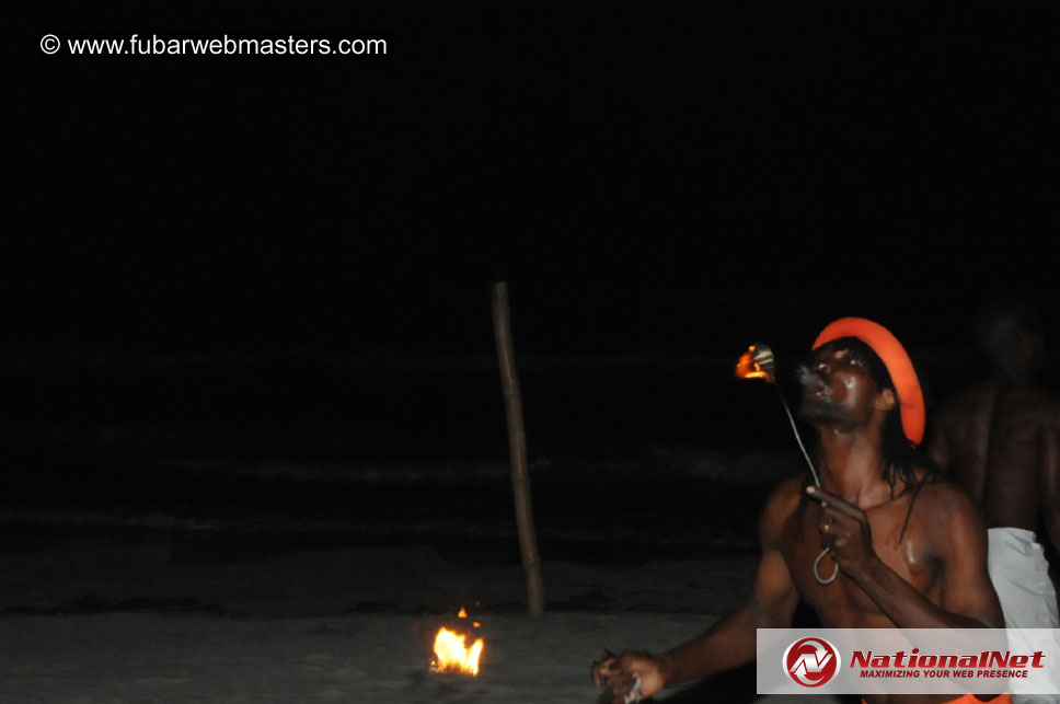 Beach Bar Dinner and Entertainment