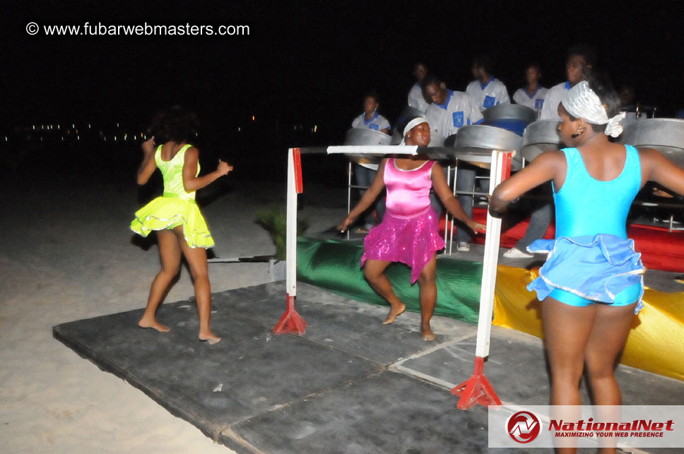 Beach Bar Dinner and Entertainment