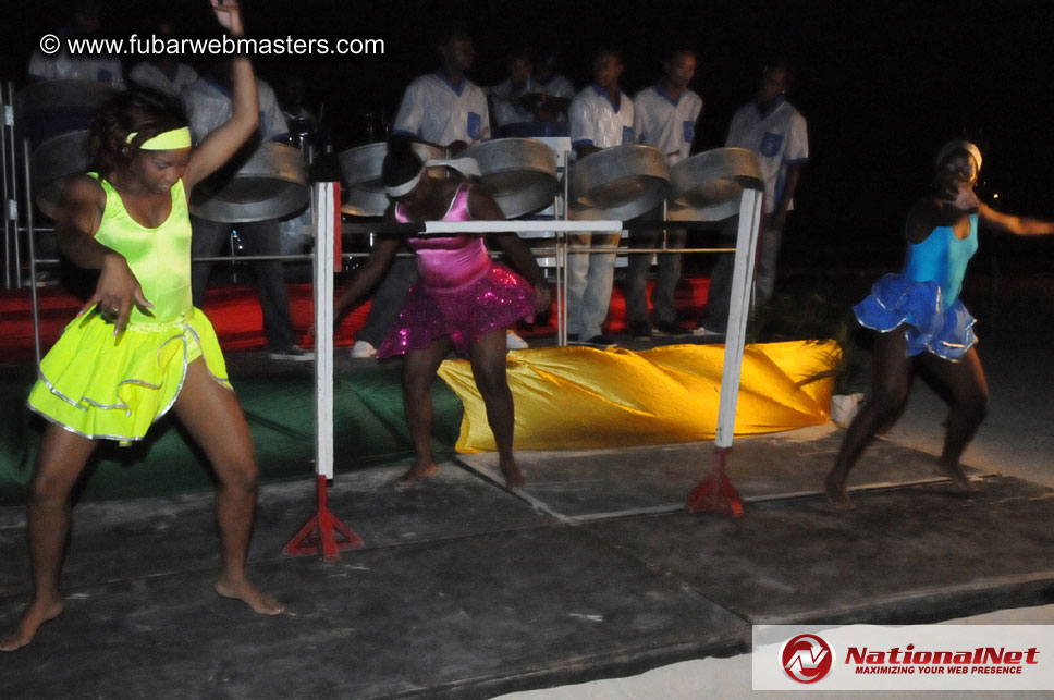 Beach Bar Dinner and Entertainment