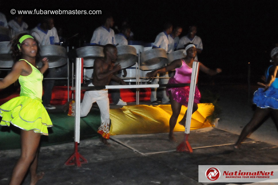 Beach Bar Dinner and Entertainment