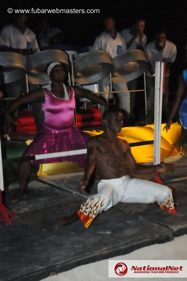 Beach Bar Dinner and Entertainment