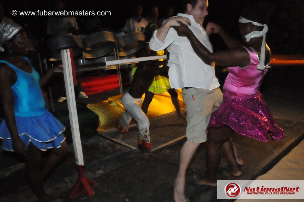 Beach Bar Dinner and Entertainment