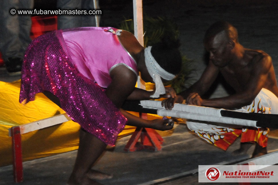 Beach Bar Dinner and Entertainment