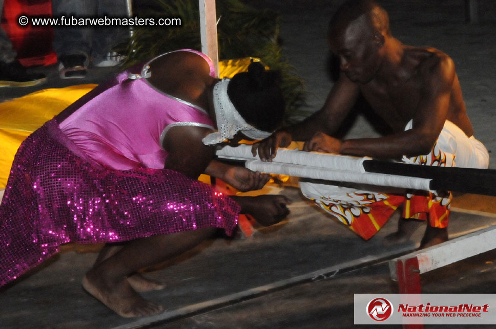 Beach Bar Dinner and Entertainment