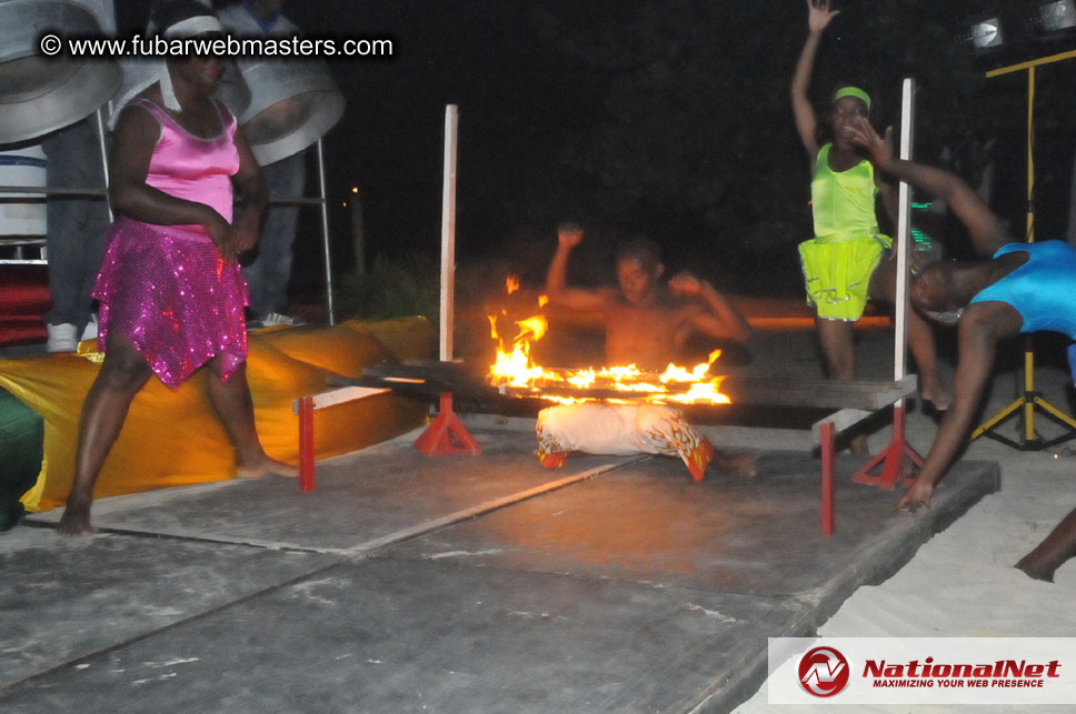 Beach Bar Dinner and Entertainment