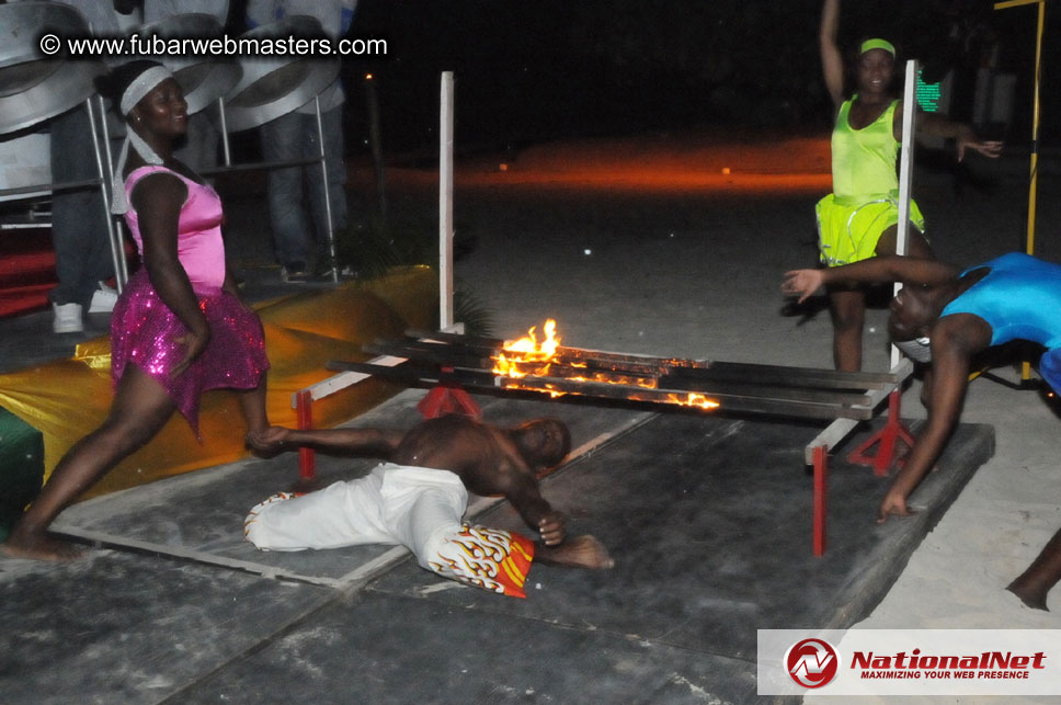 Beach Bar Dinner and Entertainment