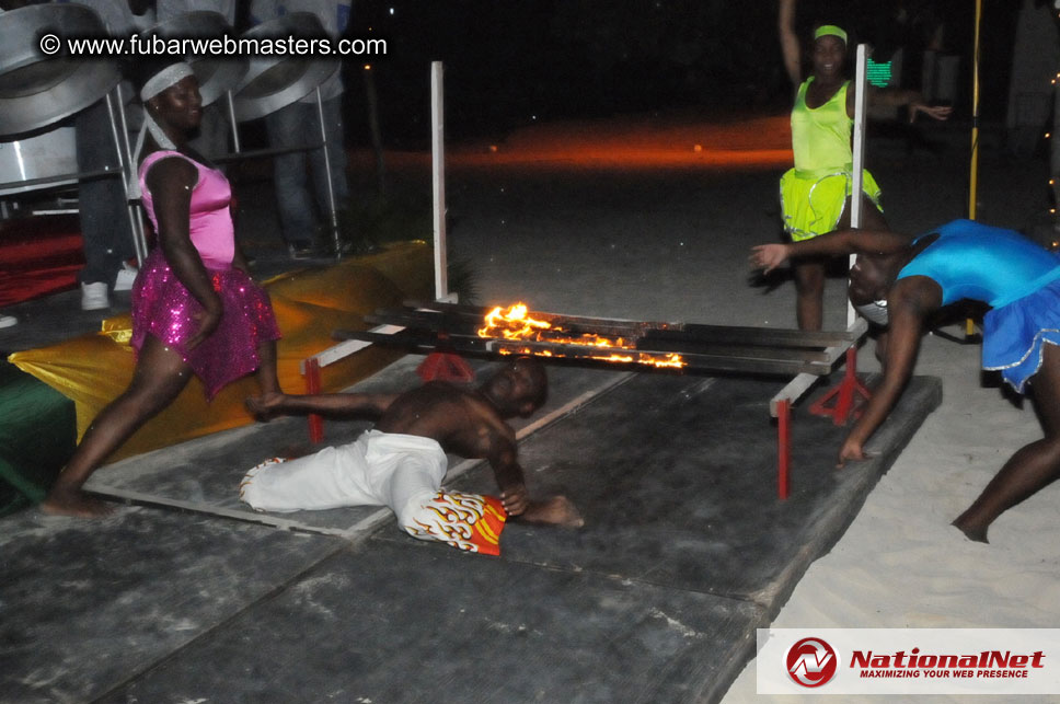 Beach Bar Dinner and Entertainment