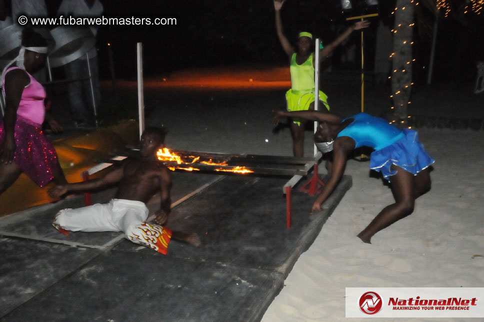 Beach Bar Dinner and Entertainment