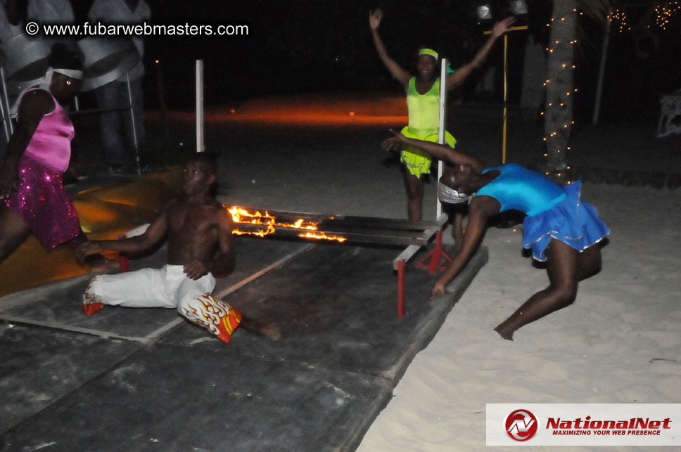 Beach Bar Dinner and Entertainment