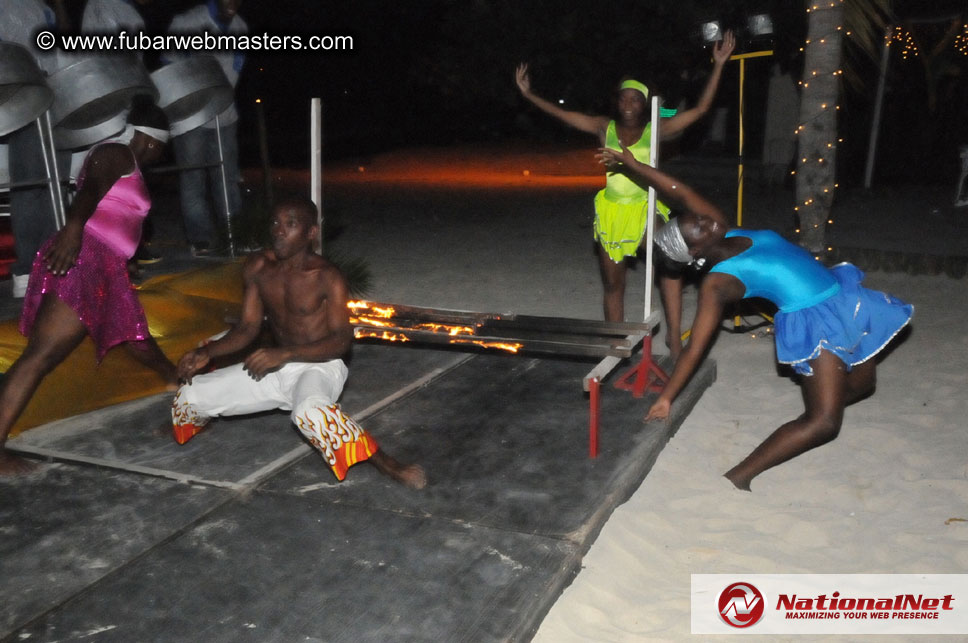 Beach Bar Dinner and Entertainment