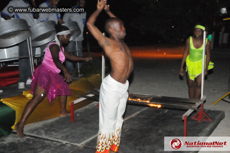 Beach Bar Dinner and Entertainment