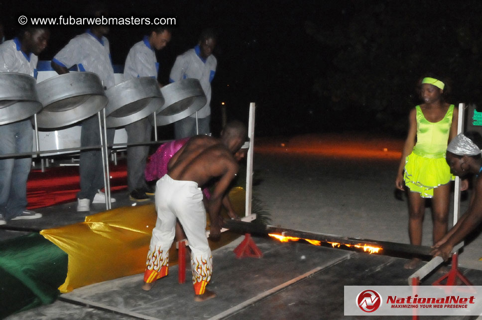 Beach Bar Dinner and Entertainment