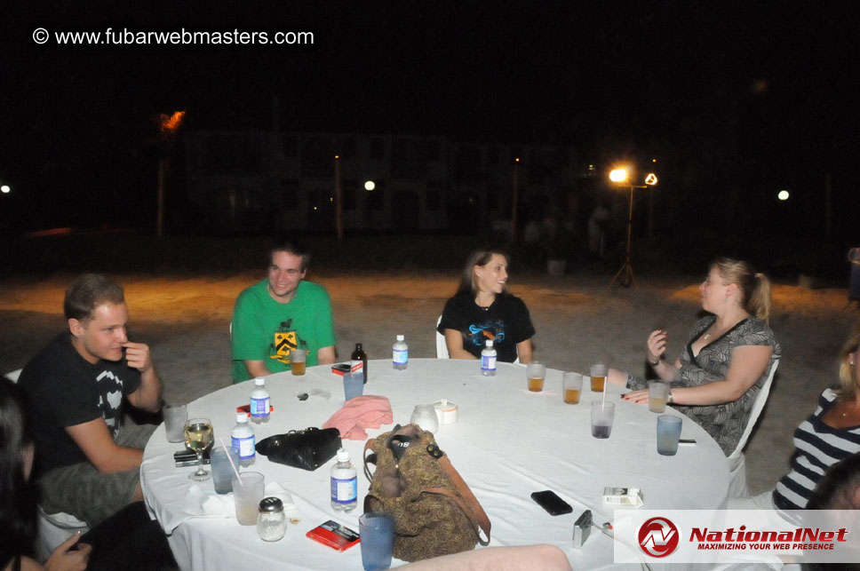 Beach Bar Dinner and Entertainment