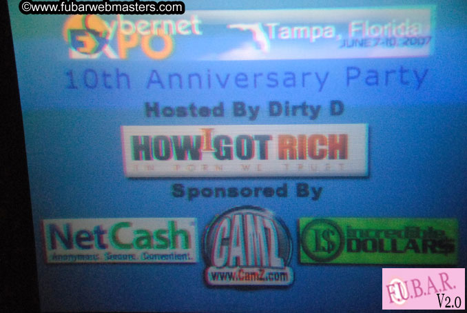 Dirty D's debaucherous Welome Party