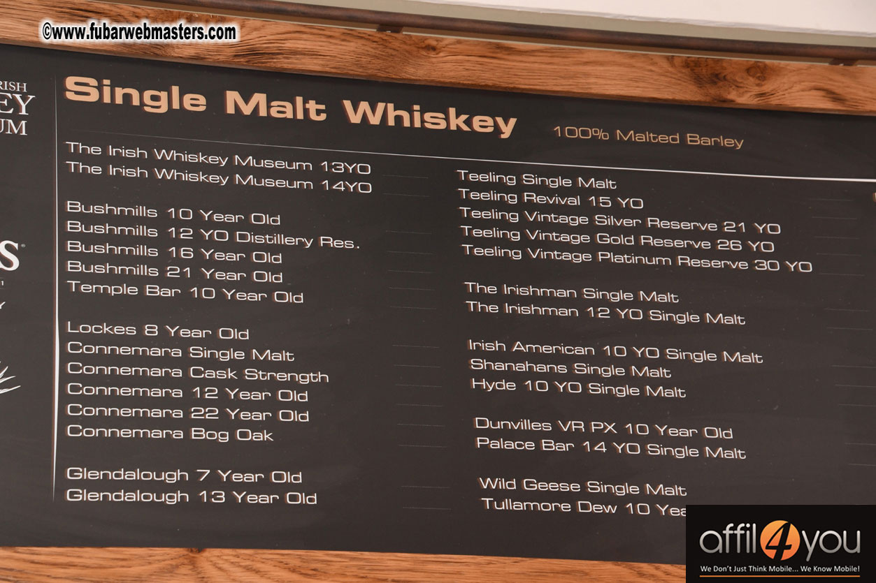 Irish Whiskey Tour