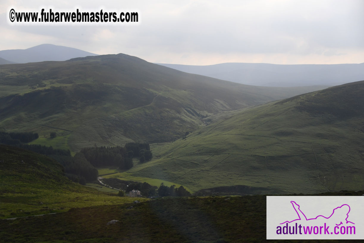 side tour after the Wicklow Mountains