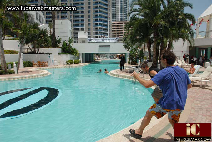 Pool, Beach and Cabanas