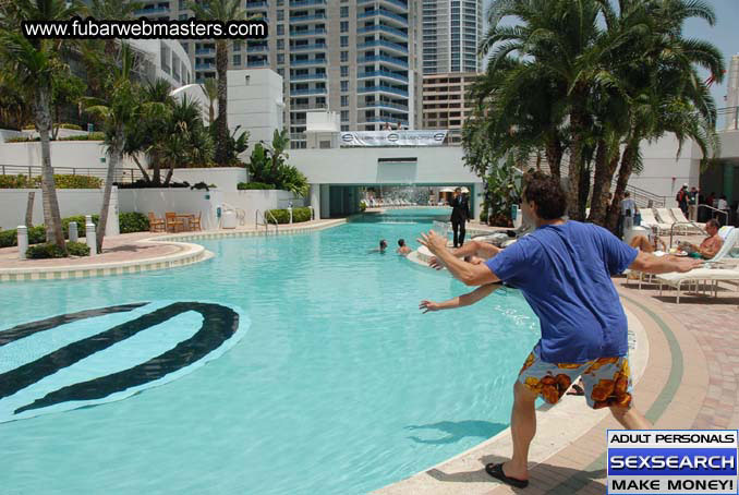 Pool, Beach and Cabanas