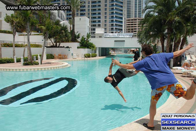 Pool, Beach and Cabanas