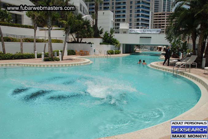 Pool, Beach and Cabanas