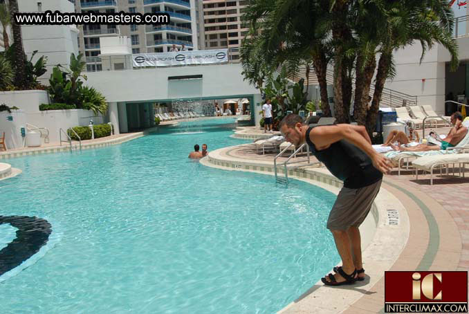 Pool, Beach and Cabanas