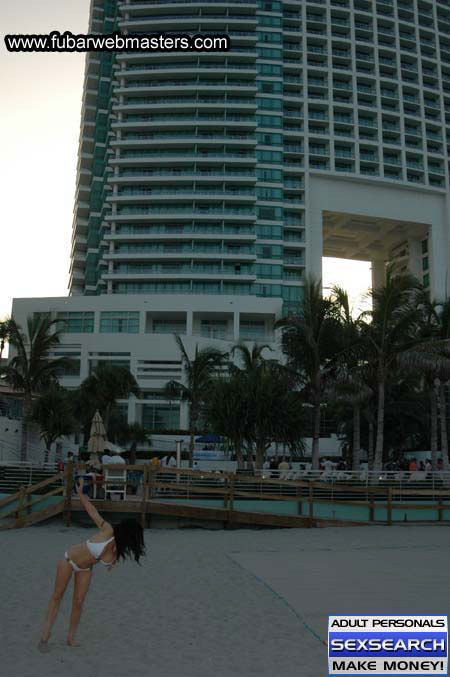 Pool, Beach and Cabanas