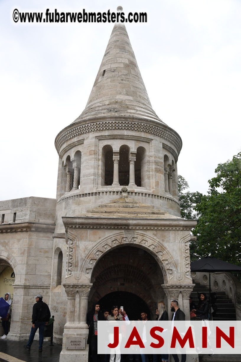 City Sightseeing and Lunch @ Halasz Bastya 